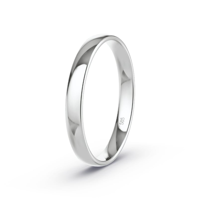 Wedding Ring White Gold - Model N°2101