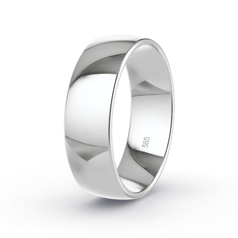 Wedding Ring White Gold - Model N°2109