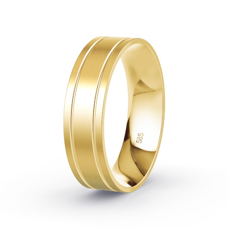 Wedding Ring Yellow Gold - Model N°2162