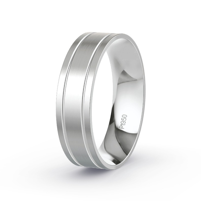 Wedding Ring Platinum - Model N°2162