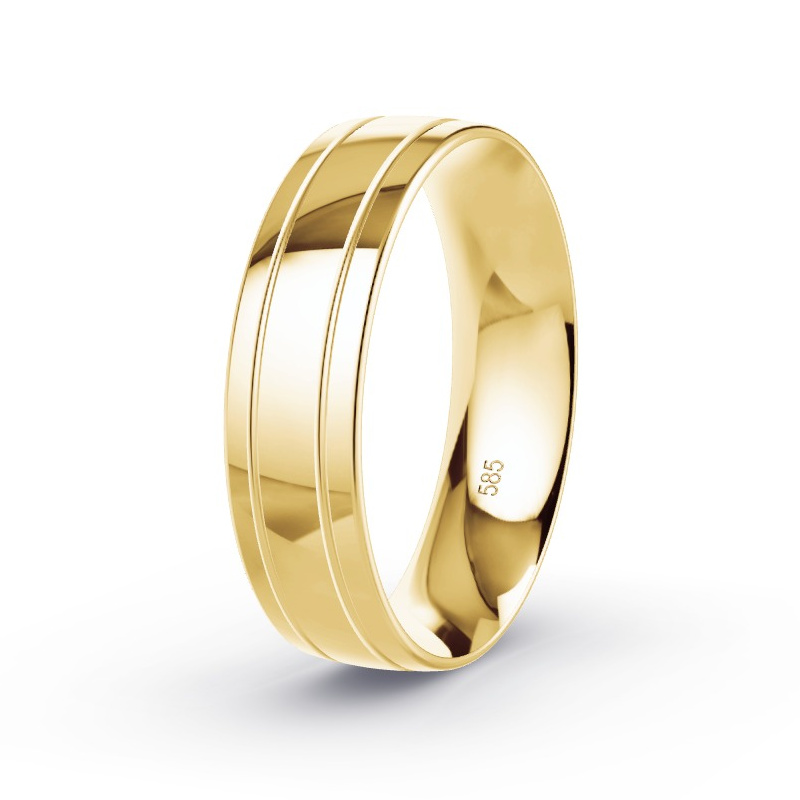 Wedding Ring Yellow Gold - Model N°2163