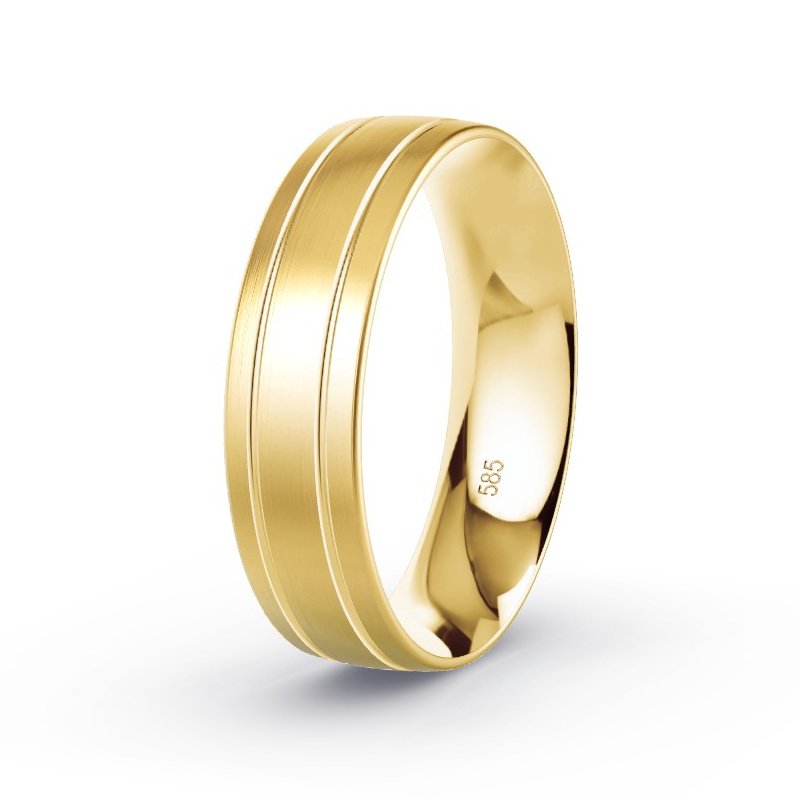 Wedding Ring Yellow Gold - Model N°2164