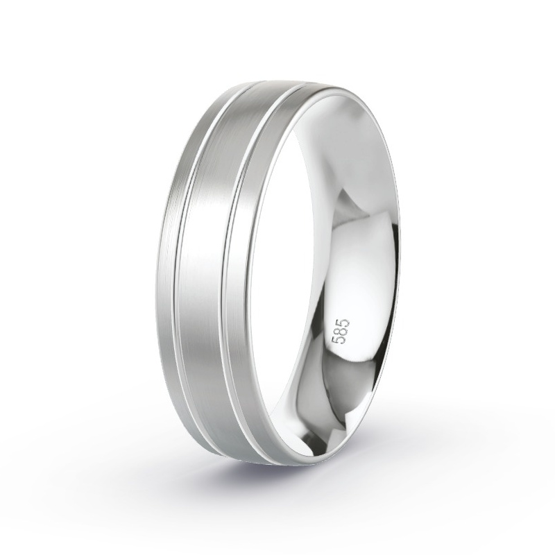 Wedding Ring White Gold - Model N°2164