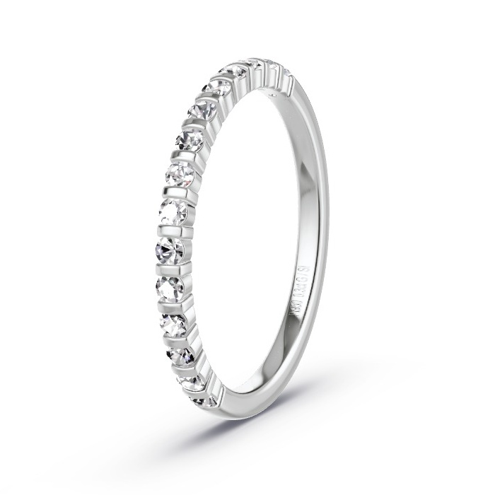 Women's Wedding Ring Platinum - 0.30ct Diamonds - Model N°4136