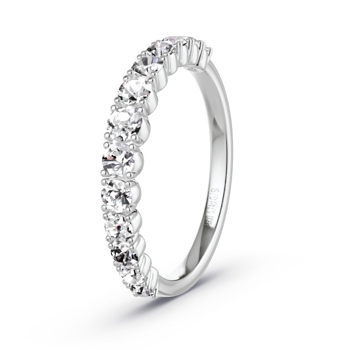 Women's Wedding Ring Platinum - 0.74ct Diamonds - Model N°4165