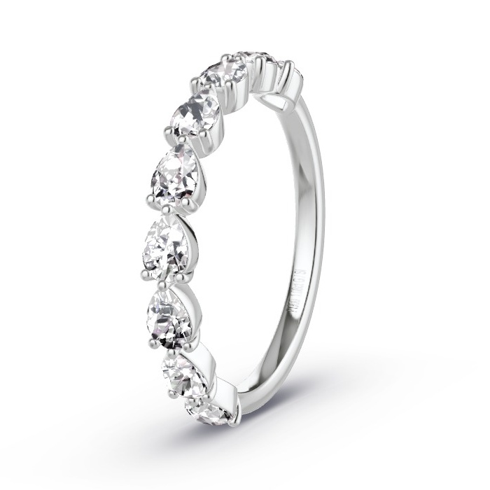 Women's Wedding Ring Platinum - 1.08ct Diamonds - Model N°4169